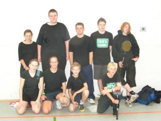 Die Badminton-Jugendmannschaft der SG Tura/Findorff
