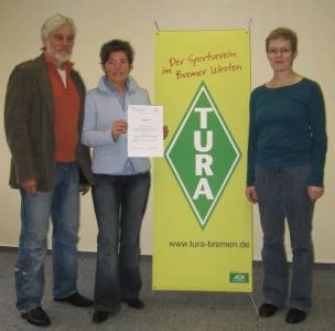 Brigitte Karrasch Kursleiterin des Hildesheimer Gesundheitstrainings