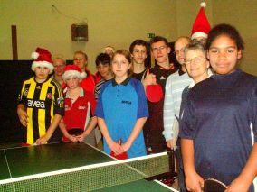 Nikolaus-Turnier für Turas Tischtennis-Jugend