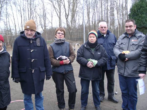 Marin Schwarz gewann das Boule-Turnier in Wildeshausen