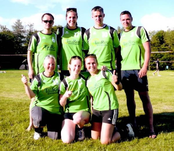 "Sixpack" wurde Zweiter beim Volleyballturnier