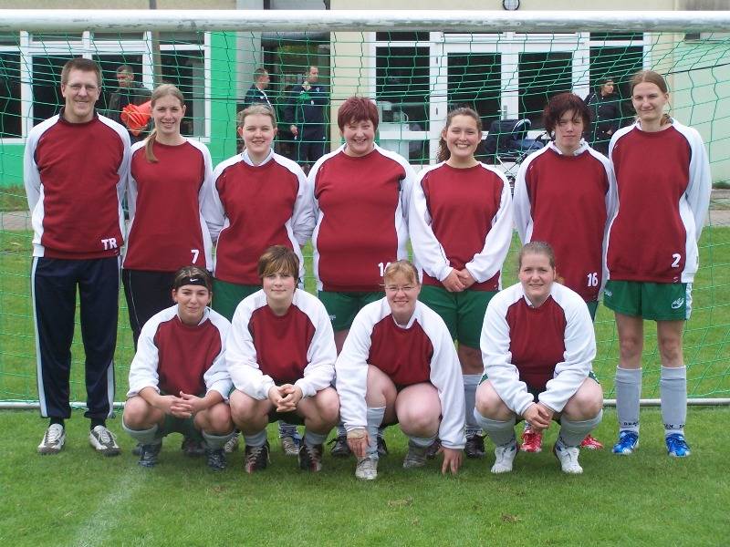 Die Damen-Fußballmannschaft von TURA
