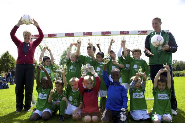 Turas G-Jugend beim "Sander-Junior-Cup"