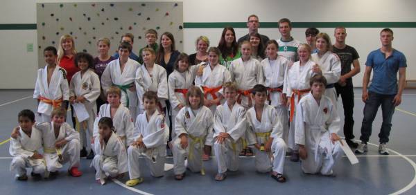 Judo-Safari im Tura-Vereinszentrum.