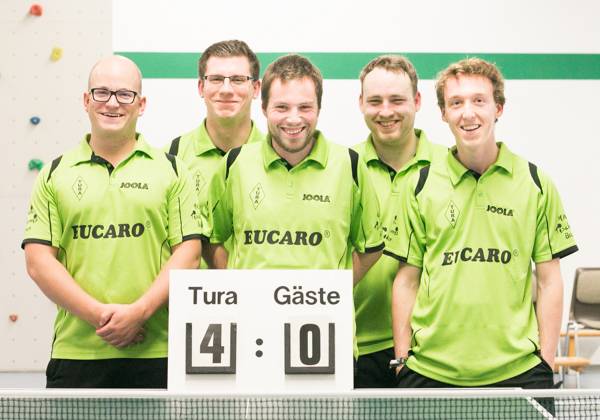 Tischtennis-Intercup gegen den TTC Buchs/Schweiz