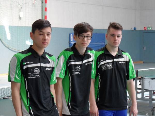 Vincent Ho, Alper Bicak und Martin Cupok